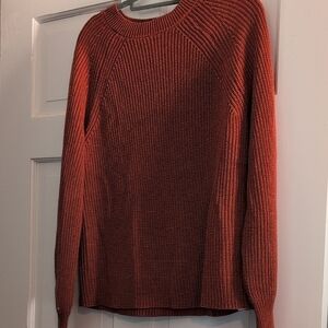 Jessica Simpson Brick Red Crew Neck Sweater
